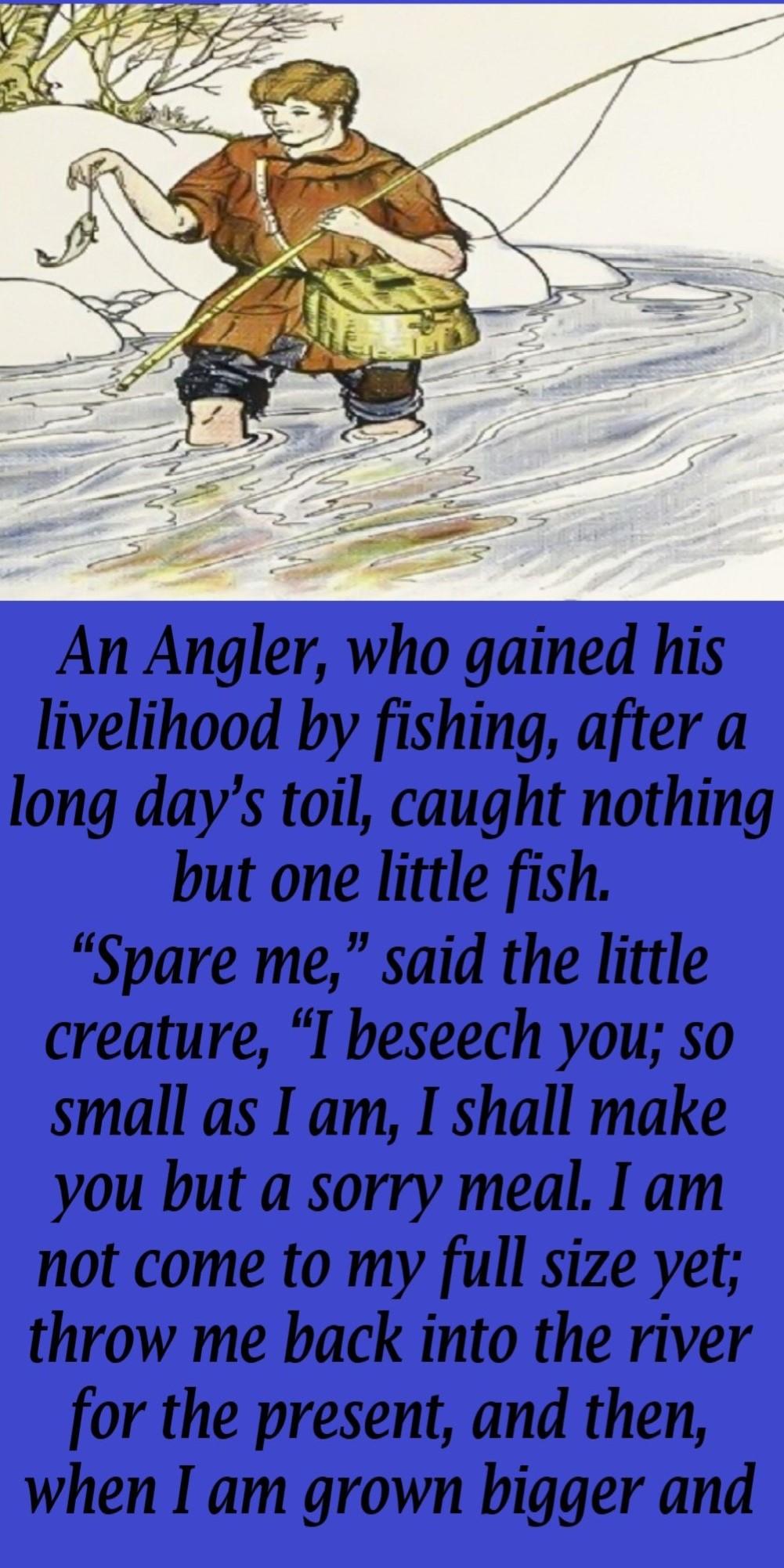 1The Angler And The Little FIsh -