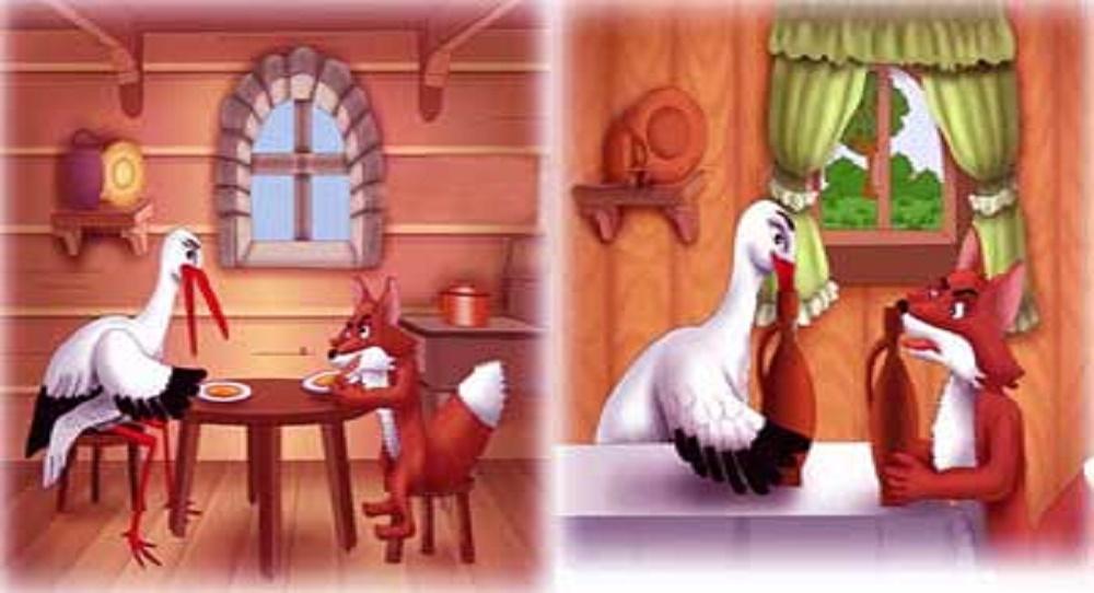 The Fox and the Stork - The Fox And The Stork